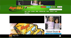 Desktop Screenshot of mymagic106.com